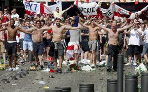 Football Soccer - Euro 2016 - England v Russia - Group B - Stade Velodrome, Marseille, France - 11/6/16 England supporters gather at the port of Marseille before the game.      REUTERS/Jean-Paul Pelissier